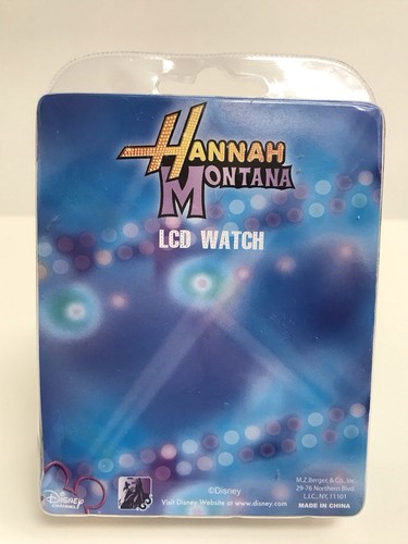 Vintage Disney HANNAH MONTANA Miley Cyrus Digital LCD Wrist Watch HHM182 NEW - Picture 3 of 4