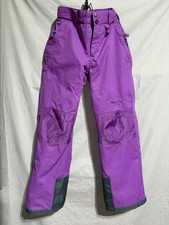 Arctix Kids Youth Snow Pants Ski Sledding Medium M Purple Winter Insulated