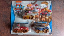 Paw Patrol True Metal 3er-Pack | Metall-Spielzeugautos Skye Chase Marshall | NEU