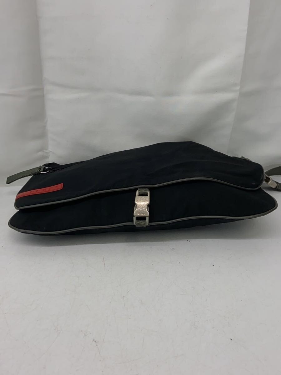 PRADA Shoulder Bag Polyester BLK Solid 4VA222 Aut… - image 4