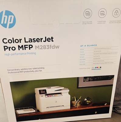 HP Color LaserJet Pro MFP M283fdw Multifunktionsdrucker - Weiß (7KW75A#B19)