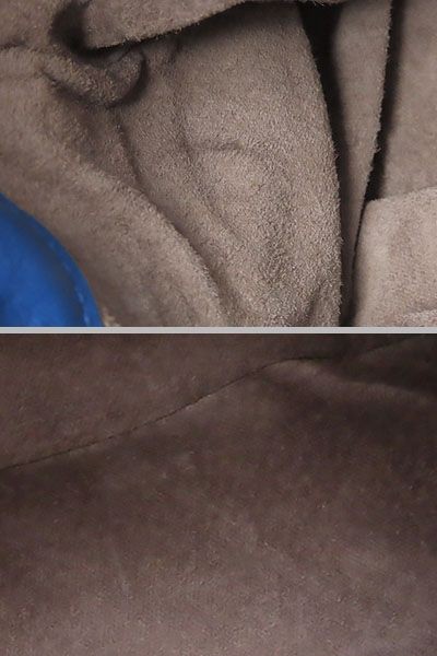 Bottega Veneta Intrecciato Satchel Handbag Tote Bag Blue Lamb Used LIBR-0 thumbnail 20