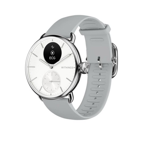 Withings 38mm ScanWatch 2 ECG Temperature Respiratory Smart Watch White - Photo 3 sur 5