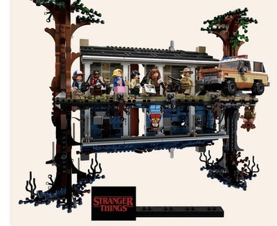 MOC Brick Build-Stranger Things Upside Down House
