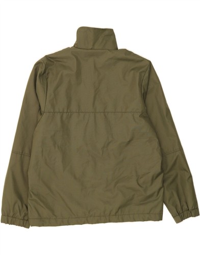 BENCH Mens Bomber Jacket UK 42 XL Khaki Polyester OY07 - Picture 2 of 3