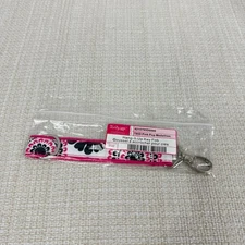 Thirty One Hang It Up Key Fob 795D Pink Pop Medallion Keychain