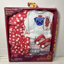 Our Generation Deluxe Pajama Outfit for 18" Doll -Snuggle Up Minor Box Damaged 