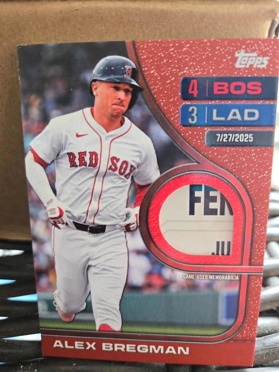 Alex Bregman Baseball Serial Numbered Sports Trading Cards