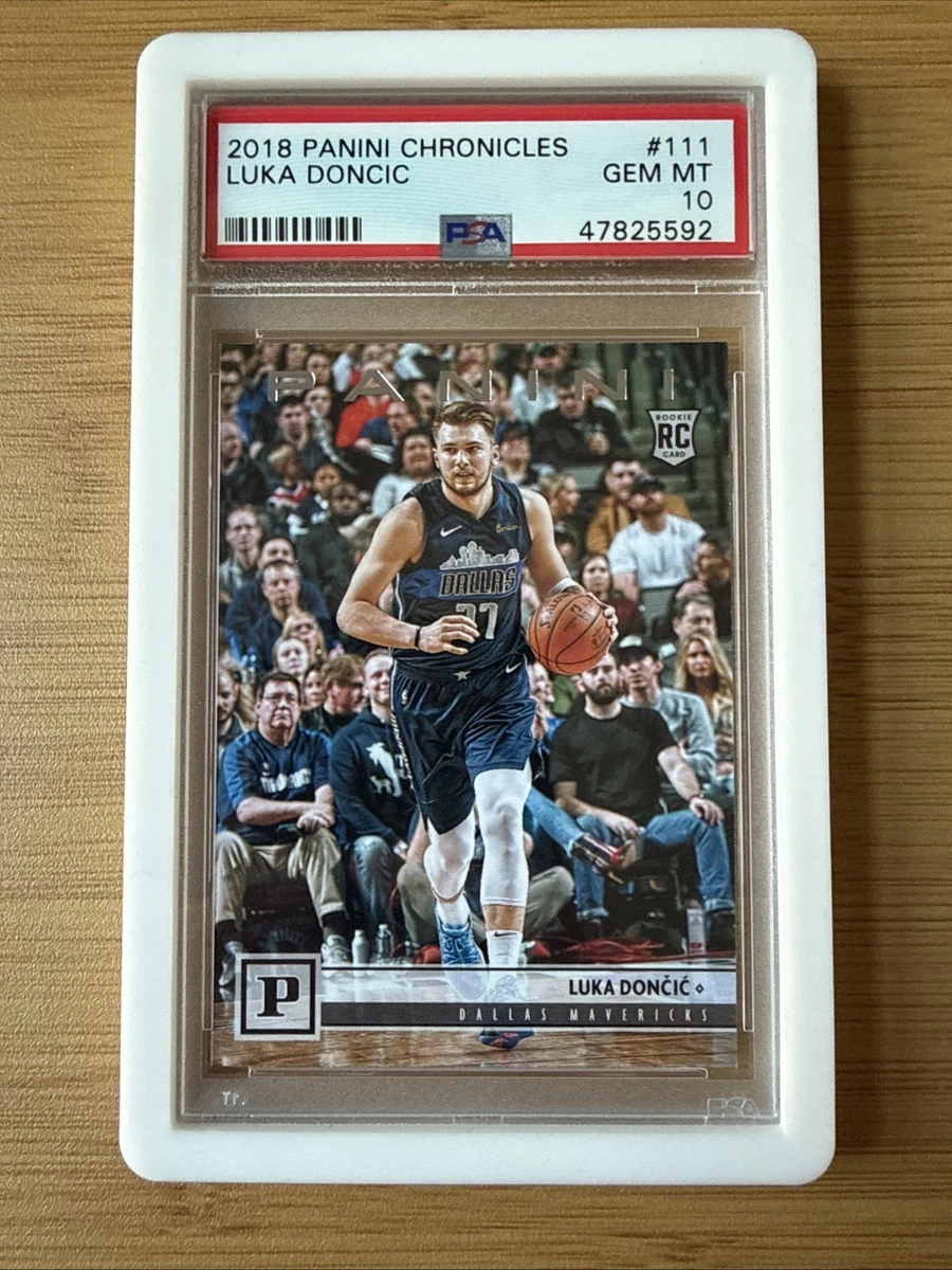Luka Dončić 10 Graded Basketball Rookie Sports Trading Cards