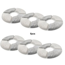 Replacement Filters for Pet Water Fountains with Activated Carbon,6 PCS