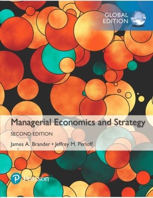 MANAGERIAL ECONOMICS & STRATEGY GLOBAL E by Jeffrey Perloff Limp / Vinyl
