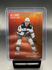 Zeev Buium Upper Deck Allure Color Flow Red Orange Rookie Card 2025-2026 #CF1