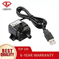 Water Pump Submersible USB DC 5V Aquarium Fountain Fish Tank Pond Feature 220LH
