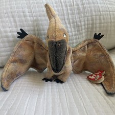 TY Beanie Baby - SWOOP the Pterodactyl Stuffed Animal Toy Plush Dinosaur VTG