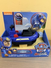 Paw Patrol Chase  Sea Patrol Transforming Vehicle  Figure Set Brand New NIB