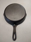 Restored Vintage Wagner Ware Unmarked No. 5 E 8" Cast Iron Skillet Very Nice!