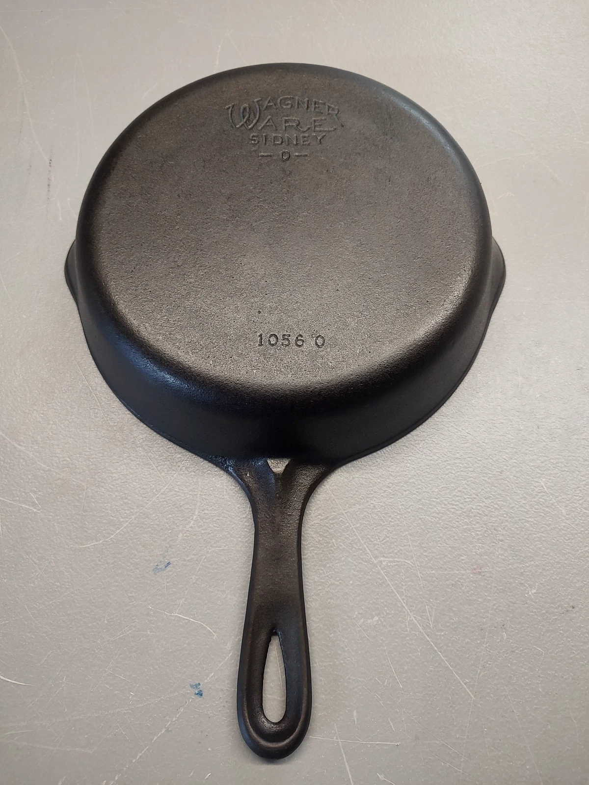 Restored Wagner Ware Sidney O No. 6 1056 O Cast Iron Skillet Super Nice!
