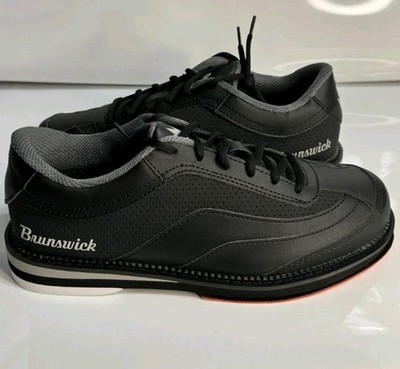 Brunswick Rampage Men's Left Handed Bowling Shoes Black Size 13 NWOB