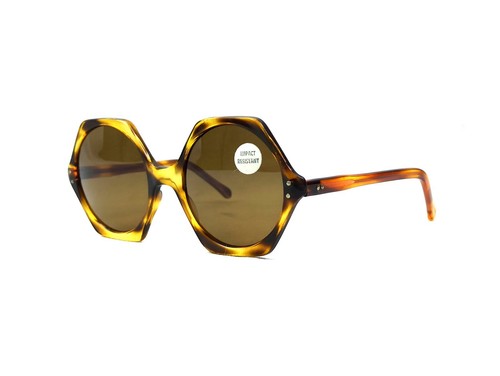 Cute 50s Sunglasses Vintage French Unisex Party Eyewear Hard To Find 50-18 135 - Picture 9 of 15