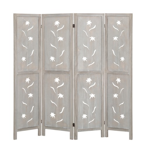 Room Divider Freestanding 4 & 6 Panel Screen Folding Privacy Wall Wood Home - Picture 104 of 139