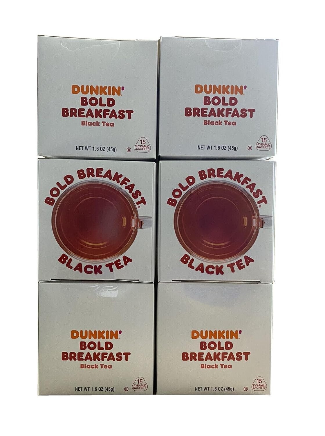 Bold Breakfast 90 Tea Bags -6 Packs Of 15 Bags