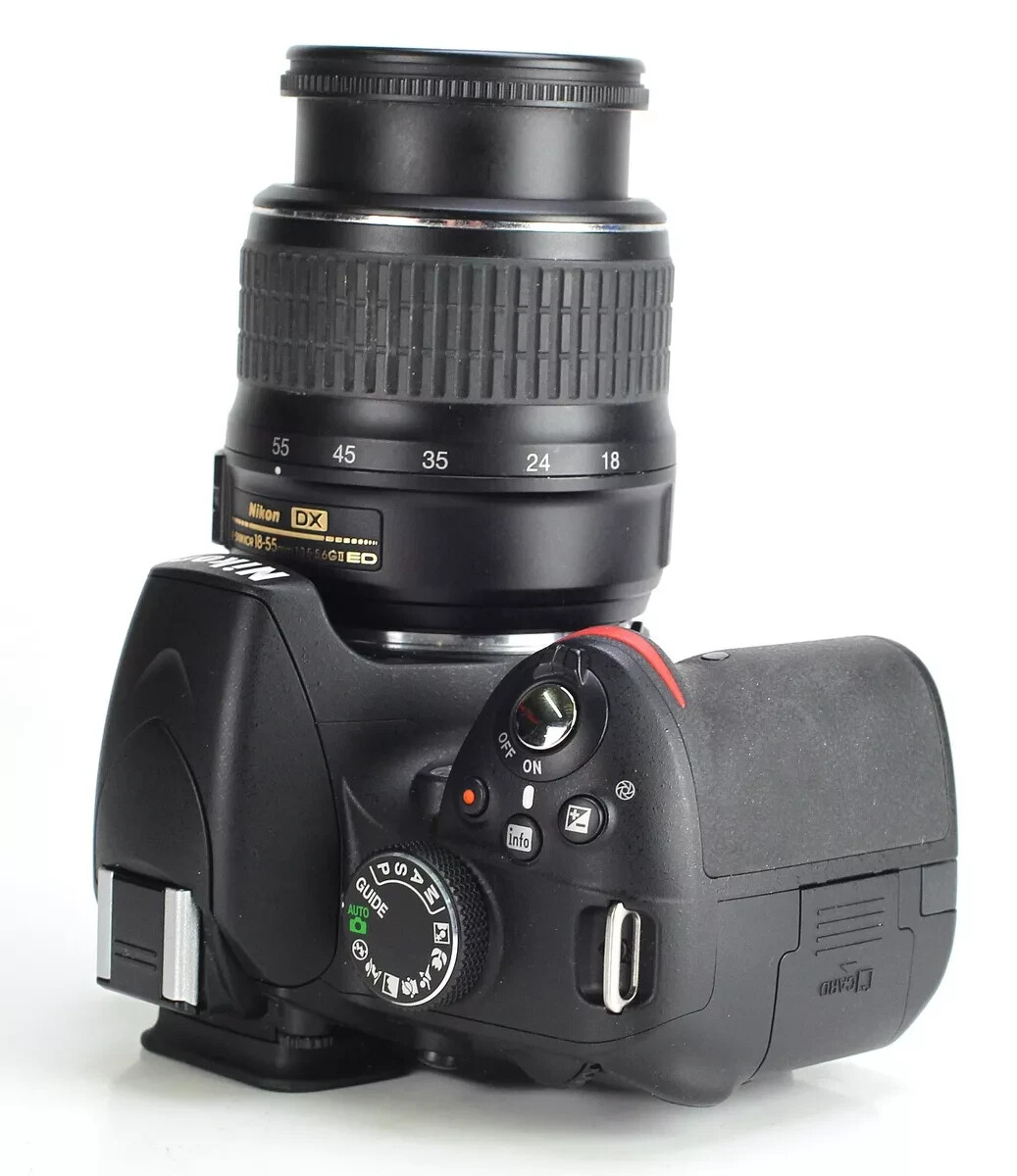 Nikon D3200 DSLR Camera & Nikon AF-S 18-55mm VR II Lens Kit | eBay