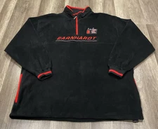 VINTAGE CHASE AUTHENTIC DALE EARNHARDT INTIMIDATOR 1/2 ZIP FLEECE XL