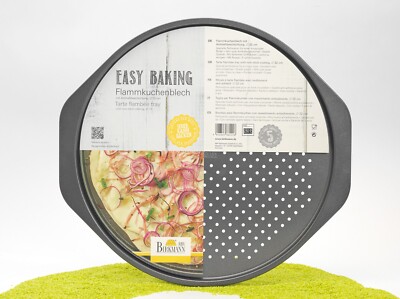 RBV Birkmann Laib & Seele Blech für Flammkuchen gelocht 32 cm - auch für Pizza