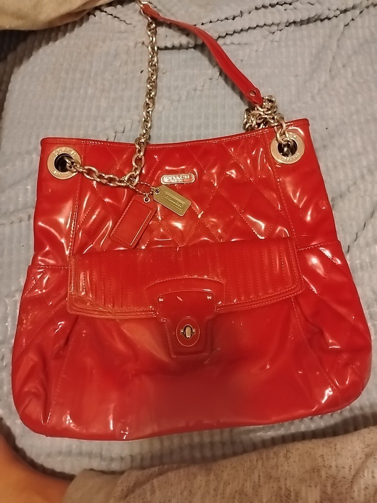 coach purses used