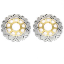 For Honda CBR 954 RR 02-03 CBR 900 RR Fireblade 00-03 2 Front Brake Discs Rotors