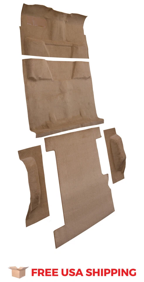 FITS 1975-1978 GMC C15 Suburban 2WD Auto Complete Cutpile Carpet Foto 2 de 3