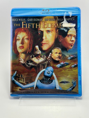 Das fünfte Element: Blu-ray HD 1997 Bruce Willis Milla Jovich Brandneu