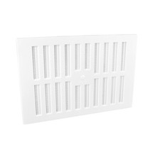 Plastic Louvre Air Vent Grille Cover Adjustable Flyscreen - Hit & Miss Air Vent
