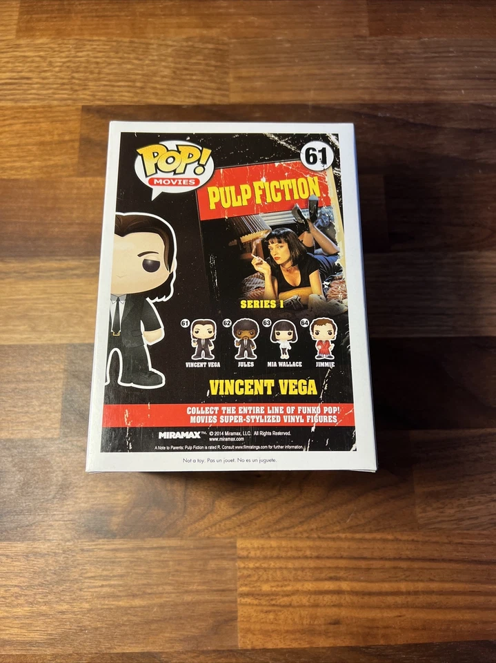 Pop Funko #61 Pulp Fiction Vincent Vega Foto 3 de 4