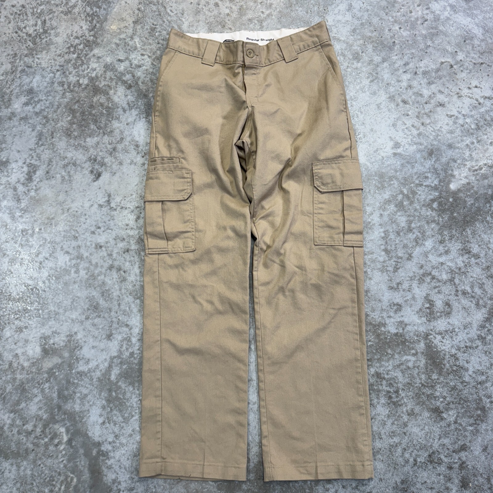 Dickies Cargo pants mens 30x30 kahki beige regular straight workwear y2k skate
