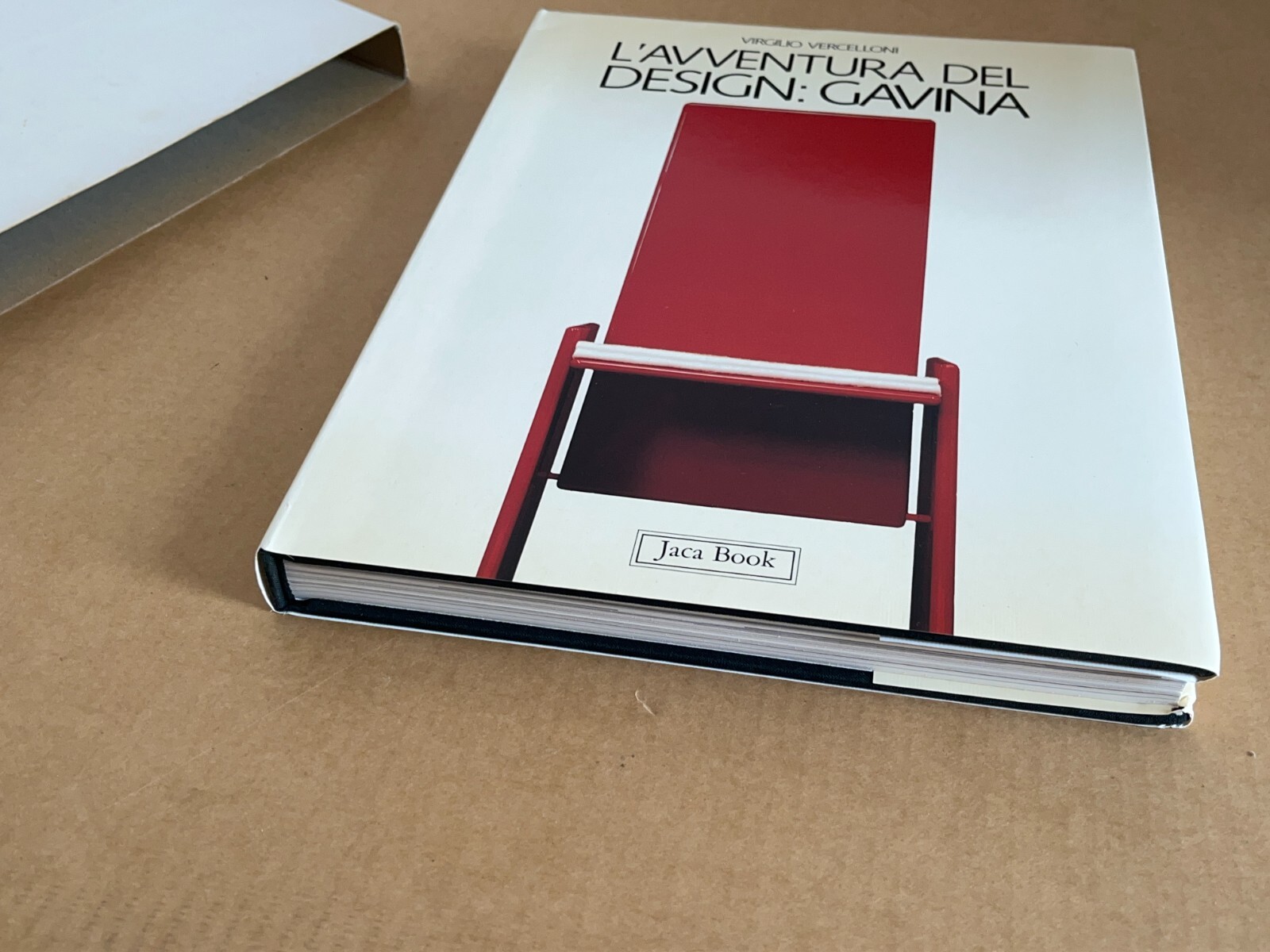 Virgilio Vercelloni - L'AVVENTURA DEL DESIGN: DINO GAVINA - Jaca Book 1987