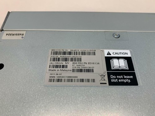 IBM V7000 STORWIZE CONTROLLER 00L4513 TYPE 100 8GB FC 85Y6134 0949138-07 - Picture 6 of 9