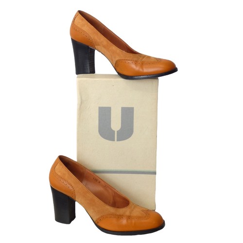 60s 70s Vintage TALON Zip suede leather jacket 18 Orange series