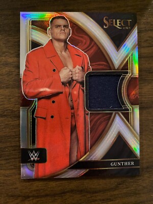 GUNTHER SELECTIVE SWATCHES WWE PRIZM SELECT 2023 RELIC SW-GNT