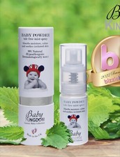Baby Talc Powder 100 Natural Baby kingdom Newborn Sensitive Dry Skin Soothes