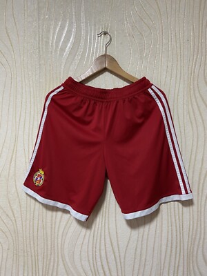 WISLA KRAKOW 2011 2012 HOME FOOTBALL SOCCER SHORTS ADIDAS sz M MEN