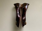 STUART WEITZMAN Open Toe Leather Shoes, Size:7 M — photo 6