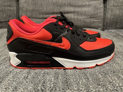 Nike Men’s Athletic Shoes Black Red with White Swoosh Men main image 4
