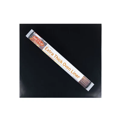 Bake-O-Glide® Extra Thick Oven Liners, PTFE, Black - Image 1 of 3
