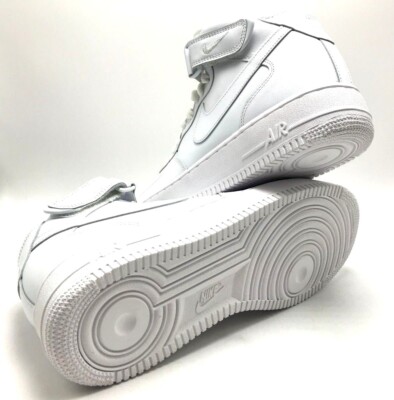 NEW* Men Nike Air Force 1 Mid '07 Leather Triple White