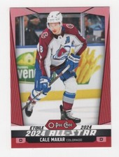 2024-25 O-PEE-CHEE HOCKEY RED BORDER ALL-STAR CALE MAKAR COLORADO AVALANCHE #512