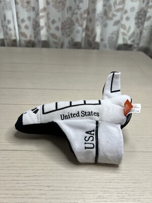 Wild Republic   Space Shuttle USA  Wrist Hugger Plush Slap Bracelet 8 