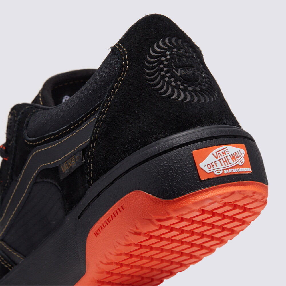 VANS SPITFIRE WHEELS フーディ M オレンジ Vans x Spitfire Orange Hoodie | Zumiez