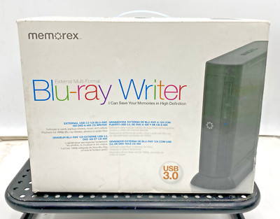 Memorex MRX-800lu v2 External Multi Format DVD & Blu Ray Writer