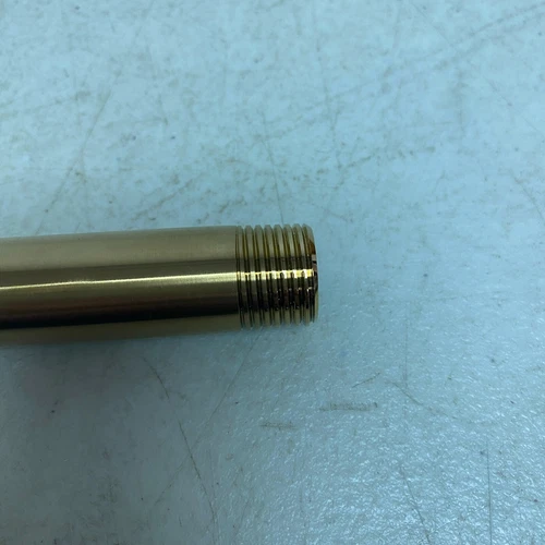 Signature Hardware 12" Shower Arm & Flange Brushed Gold SHRSA123BG - Picture 14 of 15